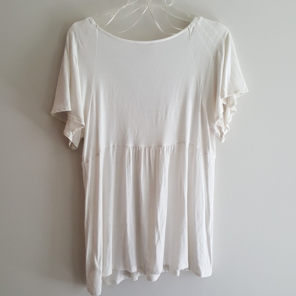 Michael Kors cream color soft top. - Picture 3 of 7